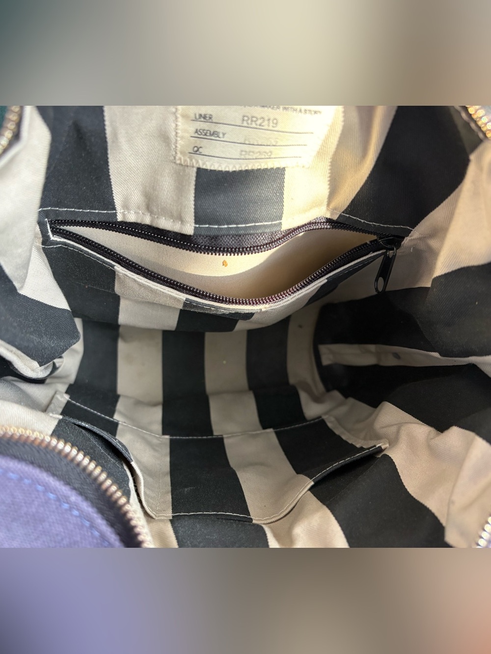 R. Riveter Navy Purse - Picture 9 of 9